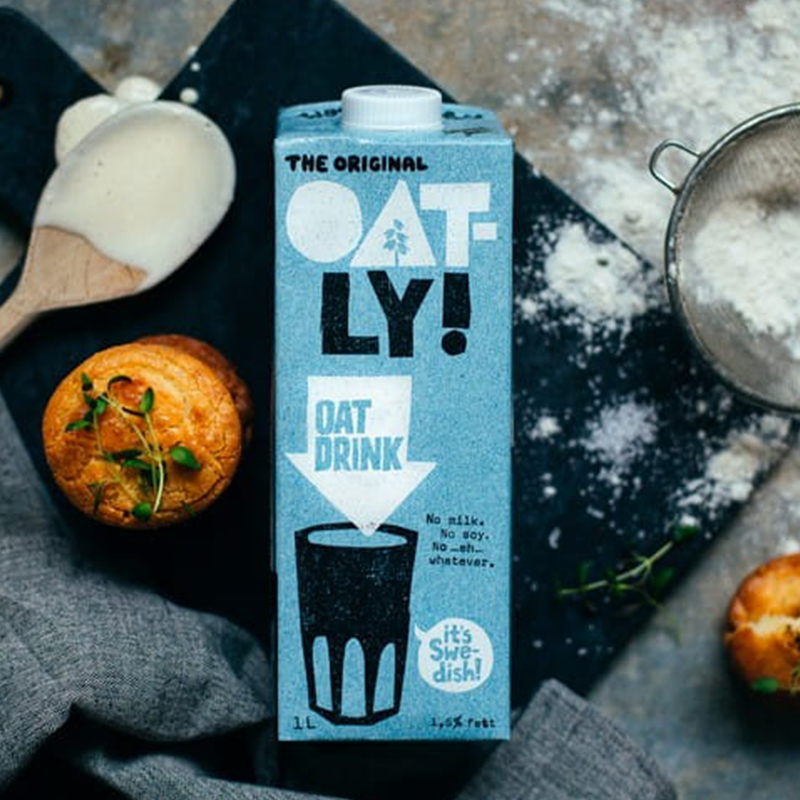 [瑞典 Oatly] 原味燕麥奶 (1000ml/瓶) (全素)