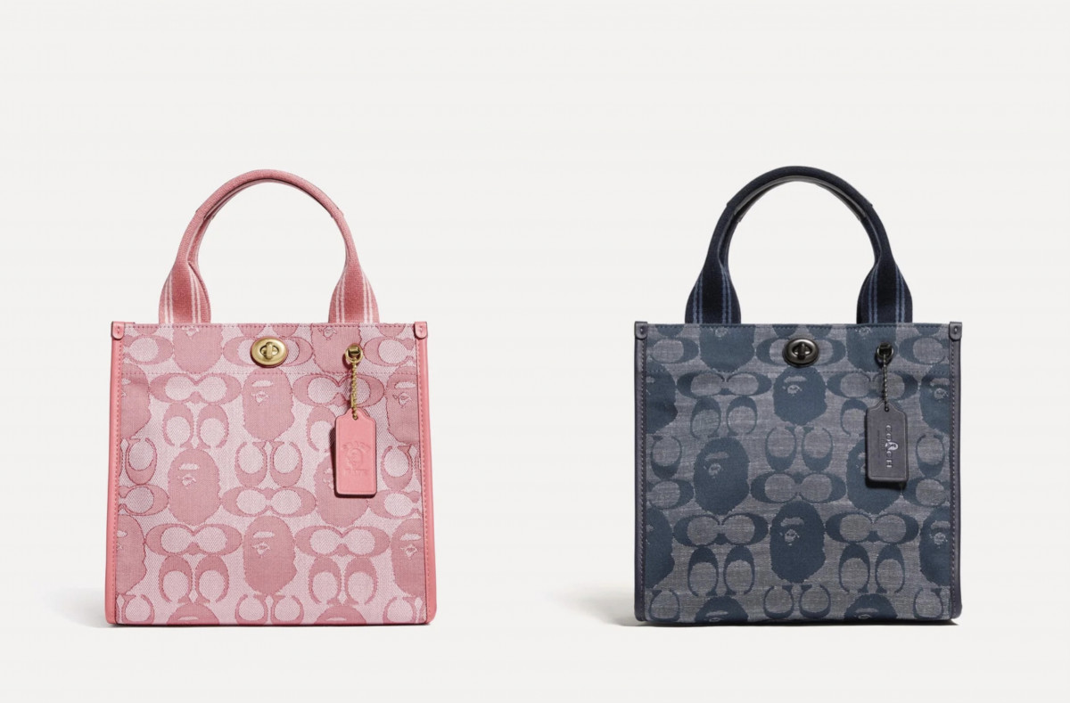 BAPE X COACH MINI TOP HANDLE SADDLE，NT.16800