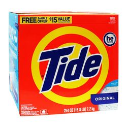 【美國進口 Tide】洗衣粉7.2kg/254oz (滾筒洗衣機適用)