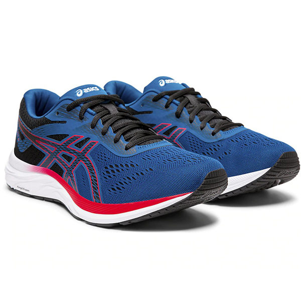 ASICS GEL-EXCITE 6 SHINE 男鞋 慢跑 休閒 輕量 耐磨 緩震 透氣 藍 黑 紅【運動世界】1011A165-402
