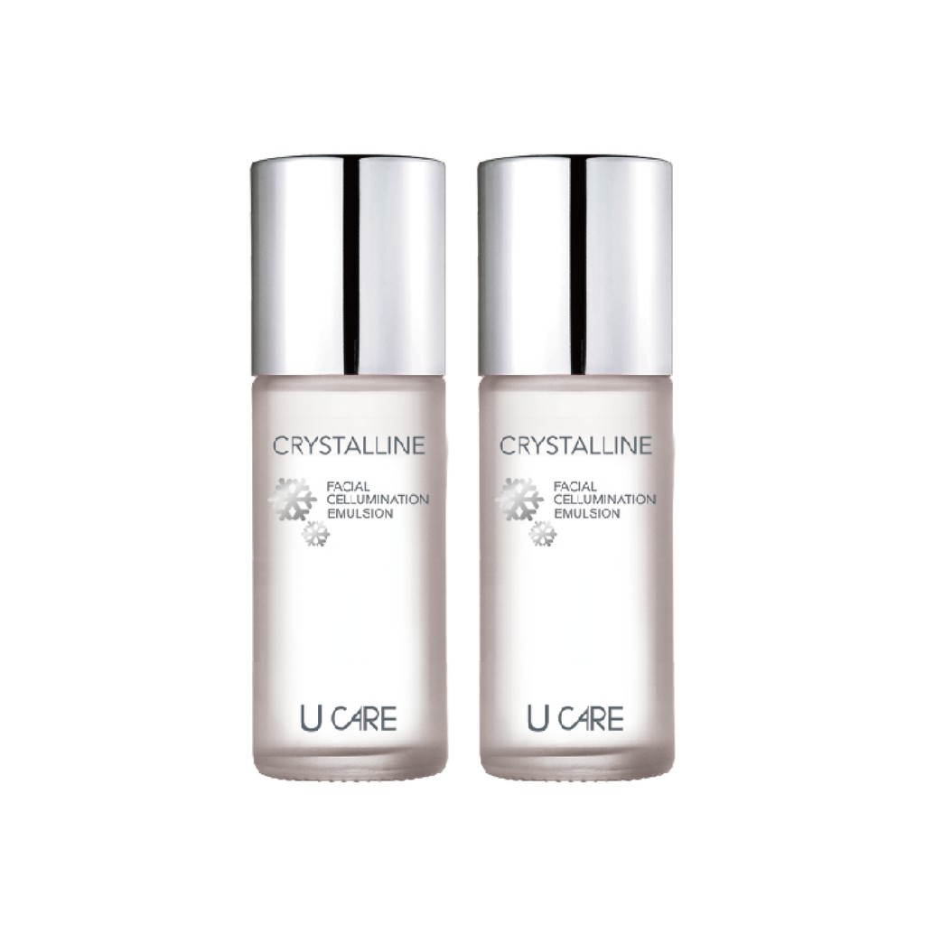 U CARE 雪元素美白晶燦精華乳100ml 買一送一組