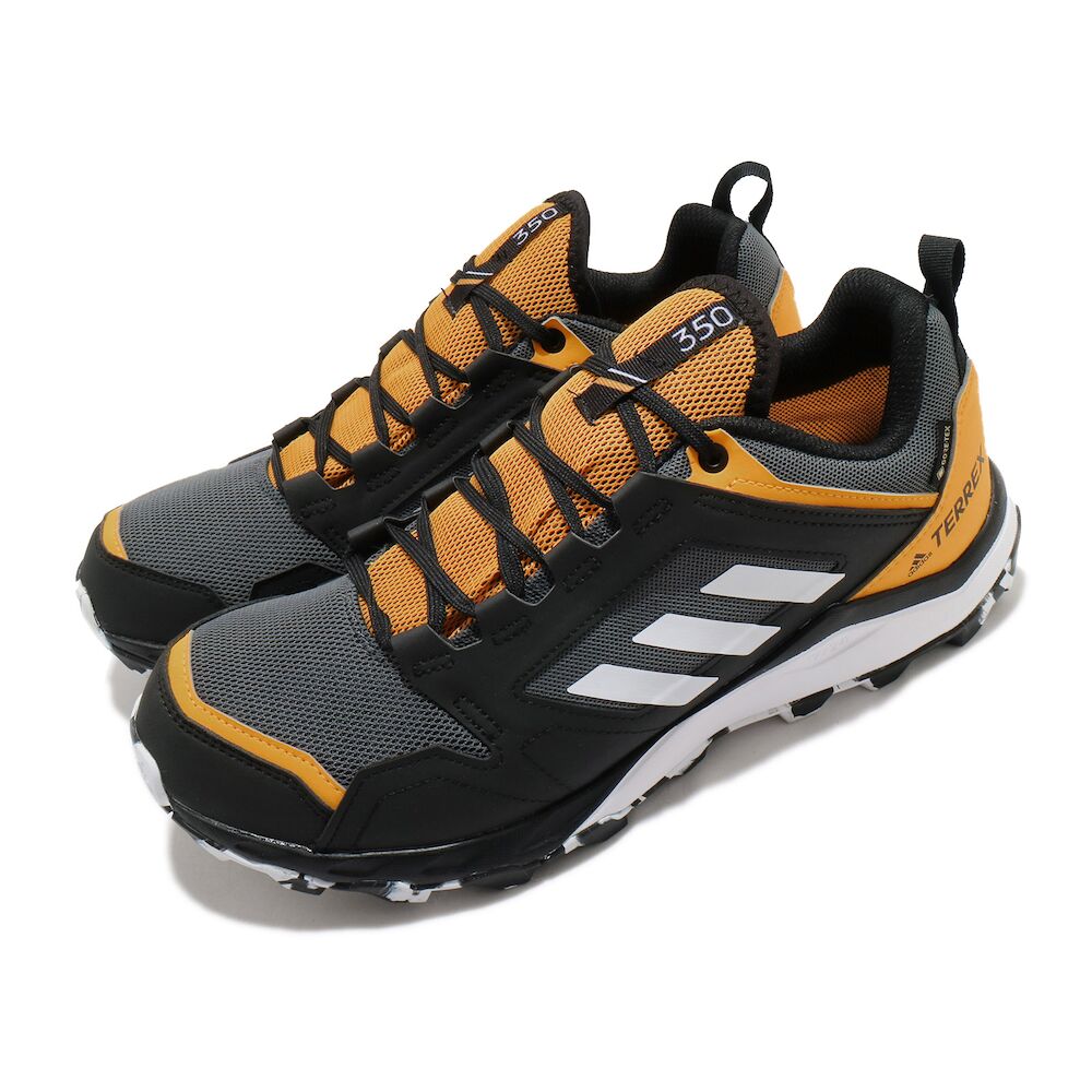 戶外野跑鞋品牌:ADIDAS型號:FV2417品名:Terrex Agravic TR GTX配色:黑色,白色,黃色