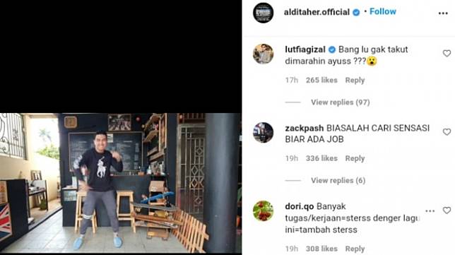 Heboh Aldi Taher Ciptakan Lagu Buat Nissa Sabyan