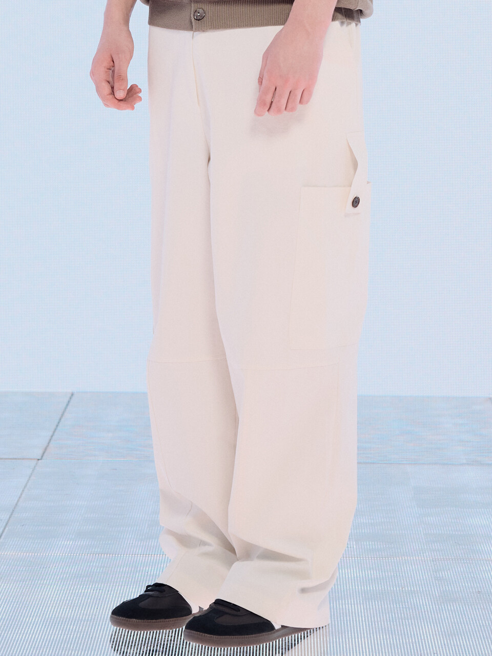 EVIDENCE Buttoned Tab Cargo Pants _ IVR