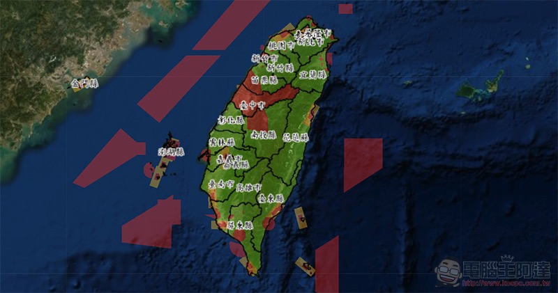 台灣可空拍範圍「大逆轉」