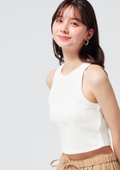 短版削肩坦克背心