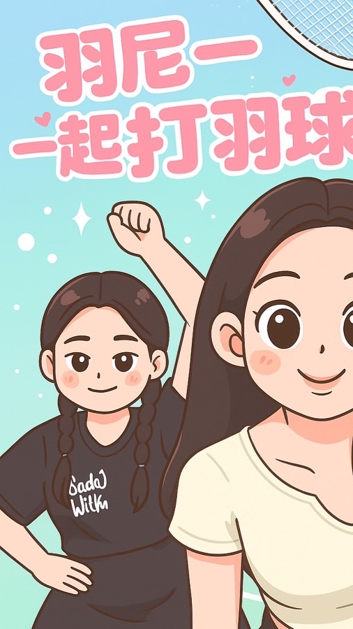 佩佩🐷快樂打羽球