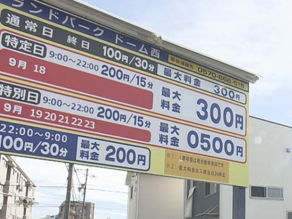 球場内外に 変化 プロ野球で観客数の制限緩和 周辺飲食店は大盛況 駐車場は料金下げ合い4分の1に