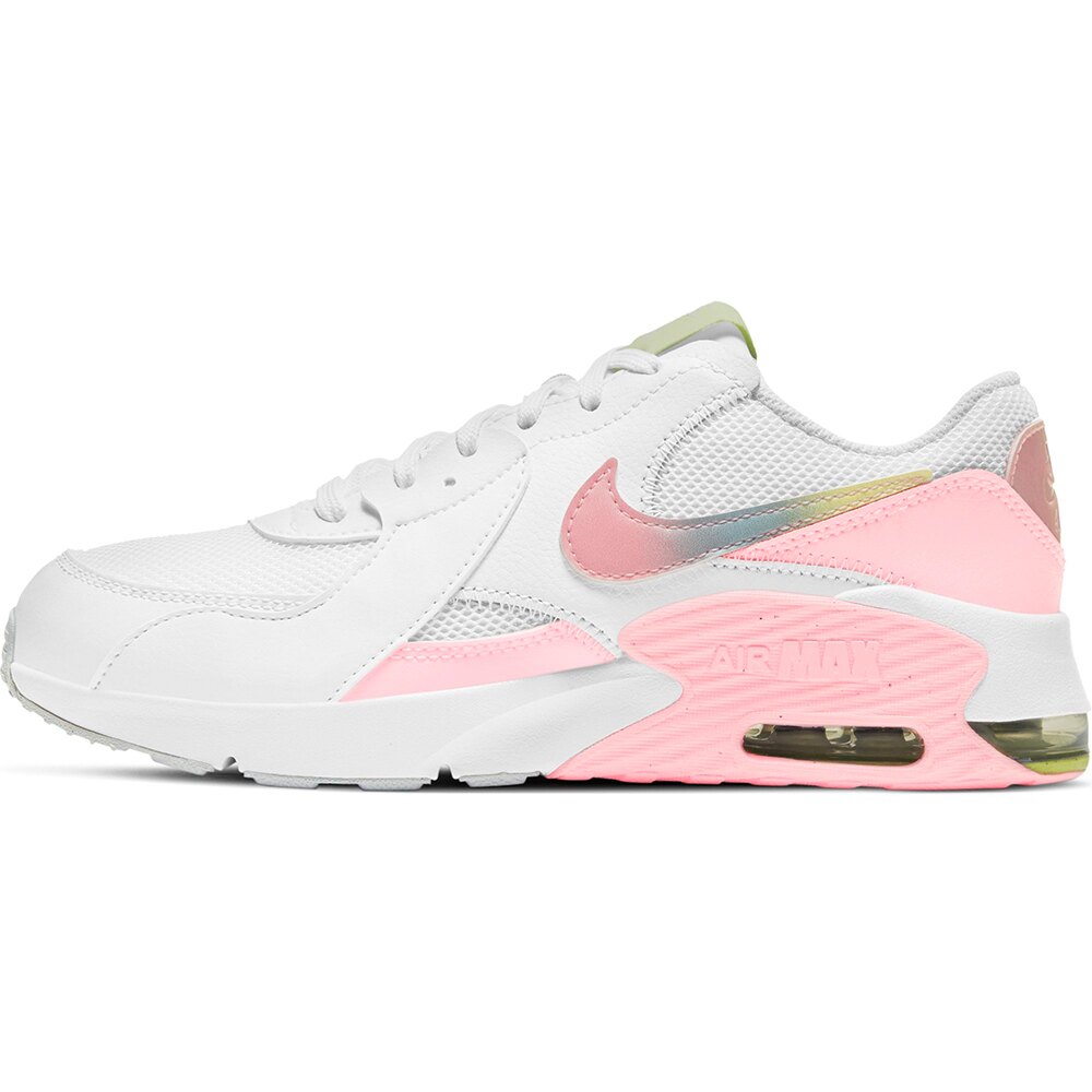 【現貨】NIKE Air Max EXCEE GS 女鞋 大童 休閒 復古 氣墊 避震 皮革 白 粉【運動世界】CW5829-100
