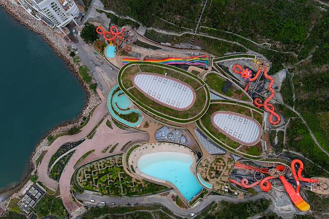 Sally出遊 水上樂園9 21中秋節開幕率先玩升lv版八彩天梯 Line Today Line Today