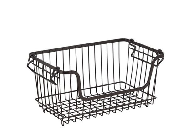 車把手可調整至內部後，可向上堆疊。扁鐵式的邊條 流線弧形設計的前開口。居家或辦公空間皆宜