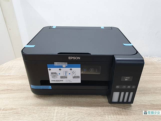 開箱 Epson L4150 印表機不只可印line隨傳隨印照片 文件 呼叫siri列印墨水用量還超省 電獺少女 Line Today