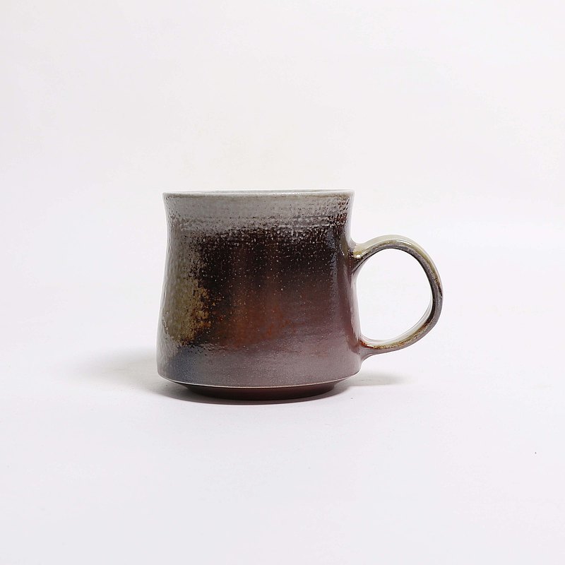 明芽窯 l 柴燒自然釉馬克杯咖啡杯