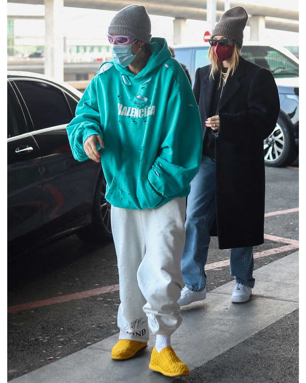 BALENCIAGA スウェットパンツ　ジャスティンビーバー着用 スニーカー】J・ビーバーがまた追加！いかにも快適そ～な1足はどこの