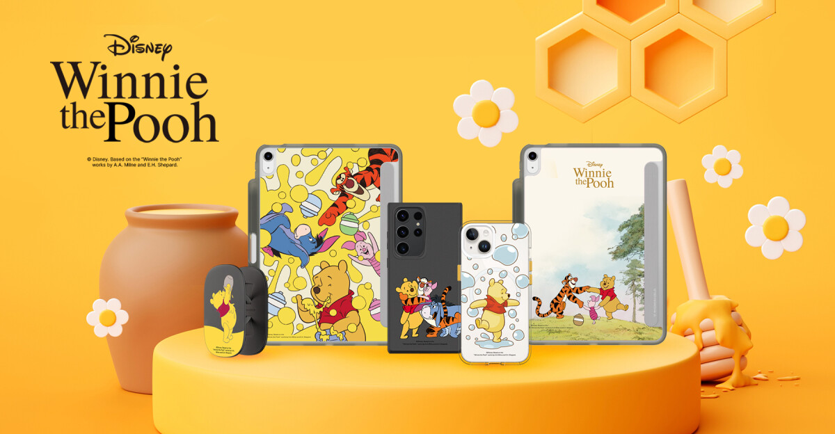 把小熊維尼帶出門一整天！RHINOSHIELD犀牛盾推出「小熊維尼系列」，維尼粉快衝！