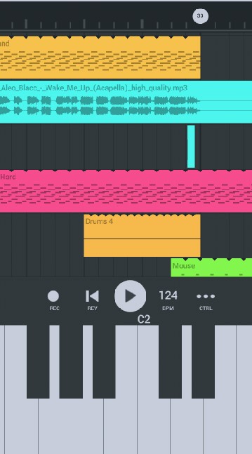 FL Studio Mobile限定部屋