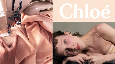 防護衣一件比一件美！Chloé「藕粉色防護衣」打趴同業，當外出服根本零違和！