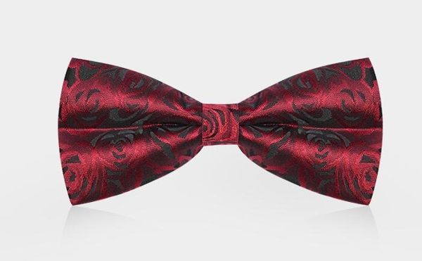 紅色新郎 男結婚婚禮雙層伴郎 英倫黑色蝴蝶結男士紅衫兄弟團黑色 时尚教主