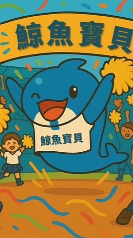 鯨魚寶貝棒啦隊⚾️💃🏻