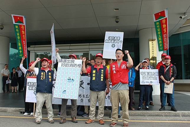 部分座落於新竹縣的新竹科學園區，園區內消防業務預計明年1月將消防業務移交給新竹縣府，卻發現消防栓無法正常運作、人力不足等問題。記者郭政芬／攝影