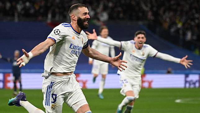 Foto: Karim Benzema Tak Terbendung, Real Madrid Singkirkan PSG dari Liga Champions