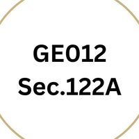 GE012 Sec.122A (S/08.40)