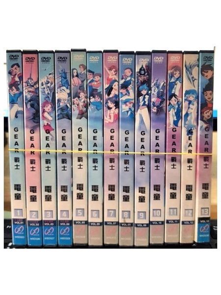 影音專賣店-B04-044-正版DVD-動畫【GEAR戰士：電童 01-13】-套裝 國語發音