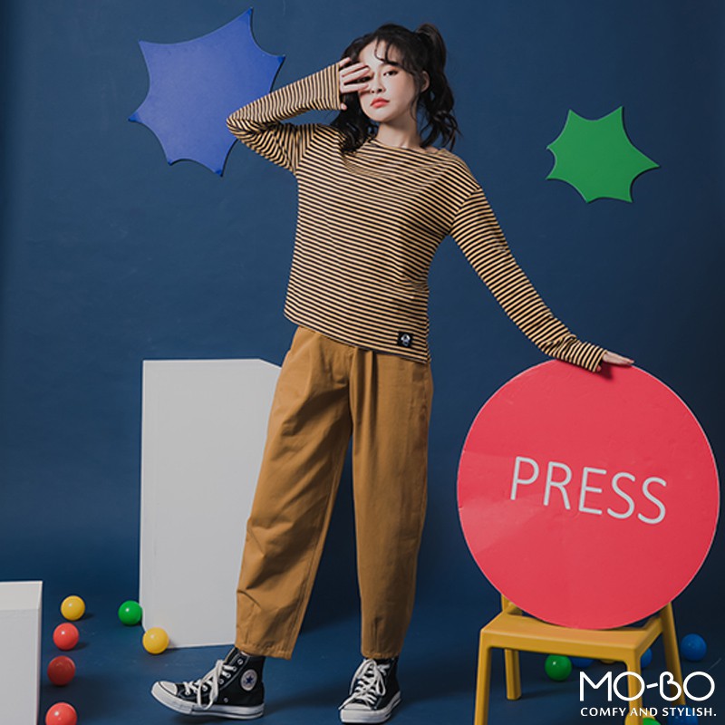 MOBO BT21活力電繡氣球褲 / 03020810