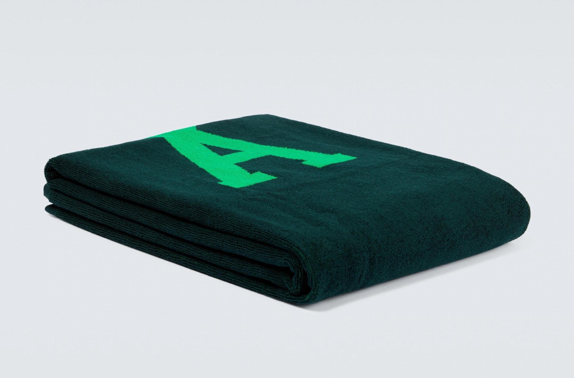 AMI PARIS Bicolor beach towel