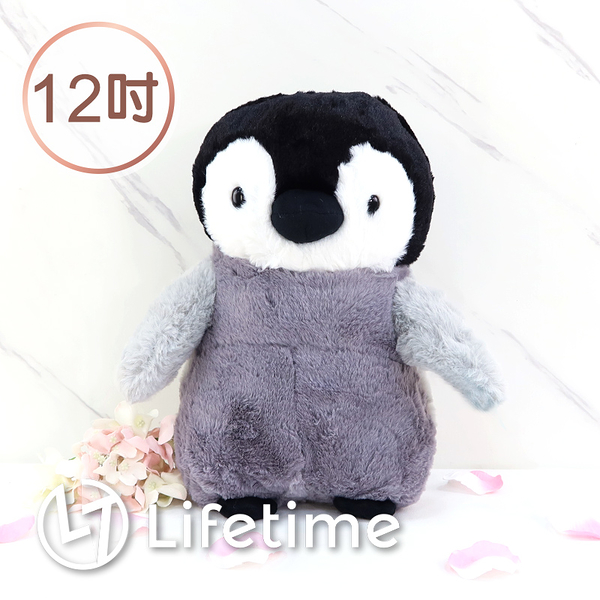 ﹝企鵝站姿娃娃12吋﹞正版 絨毛娃娃 玩偶 企鵝娃娃 企鵝 海洋世界 30cm〖LifeTime一生流行館〗