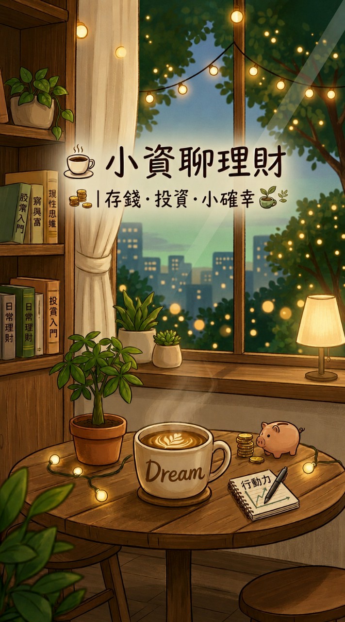 ☕ 小資聊理財｜存錢・投資・小確幸 🌱