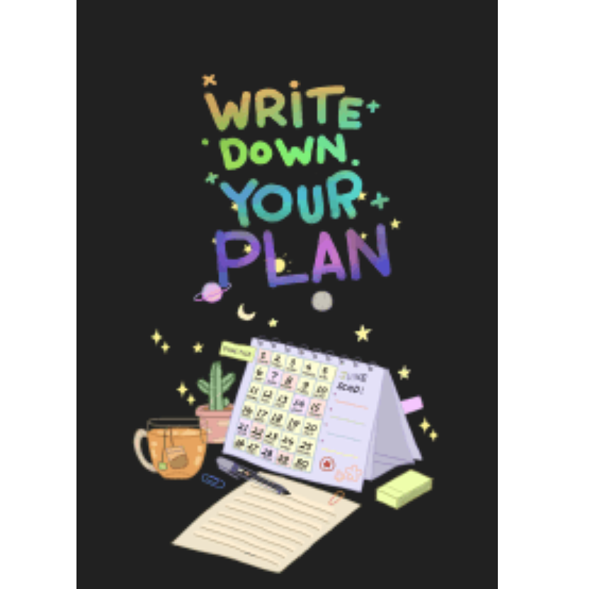 Write Down Your Plan