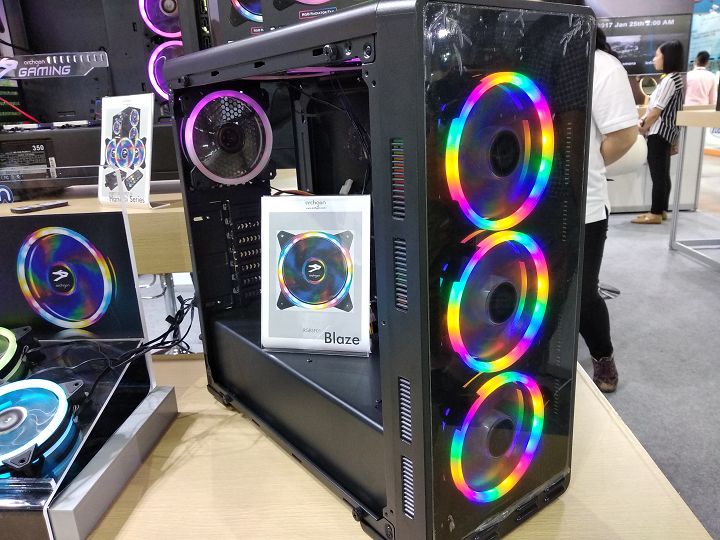 Computex 不能沒有 RGB！從鍵盤、機殼、主機板到風扇都要閃亮，一次看完展場中炫麗的「光害」產品