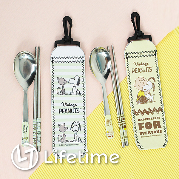 史努比 隨身帶餐具組 經典餐具組實用又可愛 超CUTE的2種款式 環保愛地球