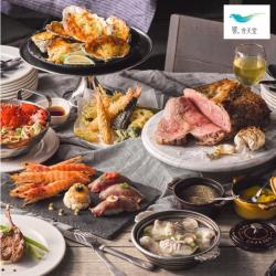 ◎全台分店通用，週六・週日・特殊節日·國定假日及彈性調整放假日適用|◎已含服務費，不用加價Buffet吃到飽|◎海鮮、熱炒、鐵板、和風與甜點等超過200種特色菜餚種類:餐券地區:北基宜,桃竹苗,中彰投