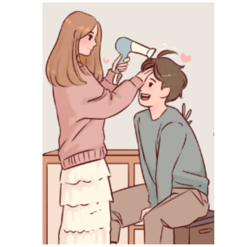 couple in love: true love