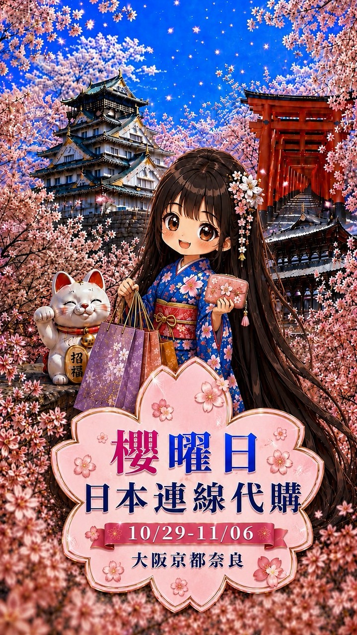 櫻曜日🌸10/29-11/06日本連線
