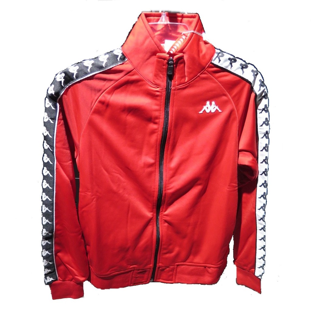 KAPPA 立領串標 休閒運動外套 301EFU0C67 【iSport愛運動】紅白串標