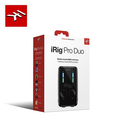 irig pro duo正是為此而生為你而打造現在實現真正意義上隨時隨地在任意 設備之中使用市場上最小的雙通道轉接口進行演奏與錄製 真正移動 對於我們而言真正的移動性意味著完全獨立不被束縛並且無論何時