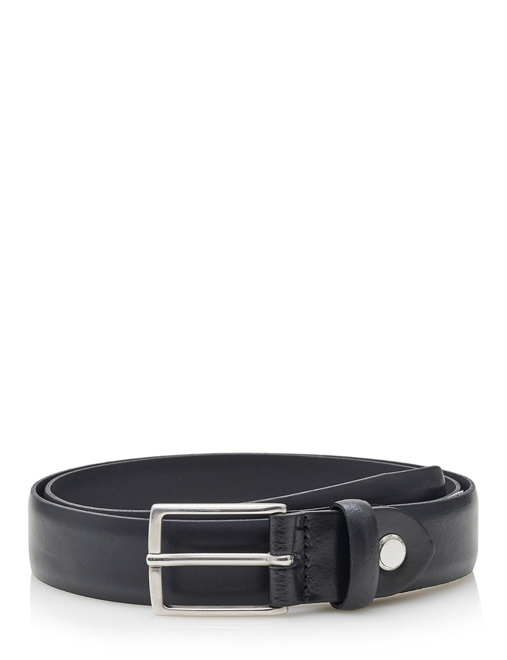 Calvin Klein的經典腰帶。柔軟光滑的皮革。經典，中等寬度的形狀，帶有銀色金屬的方形搭扣。寬度：3厘米。型號：K5IK500439