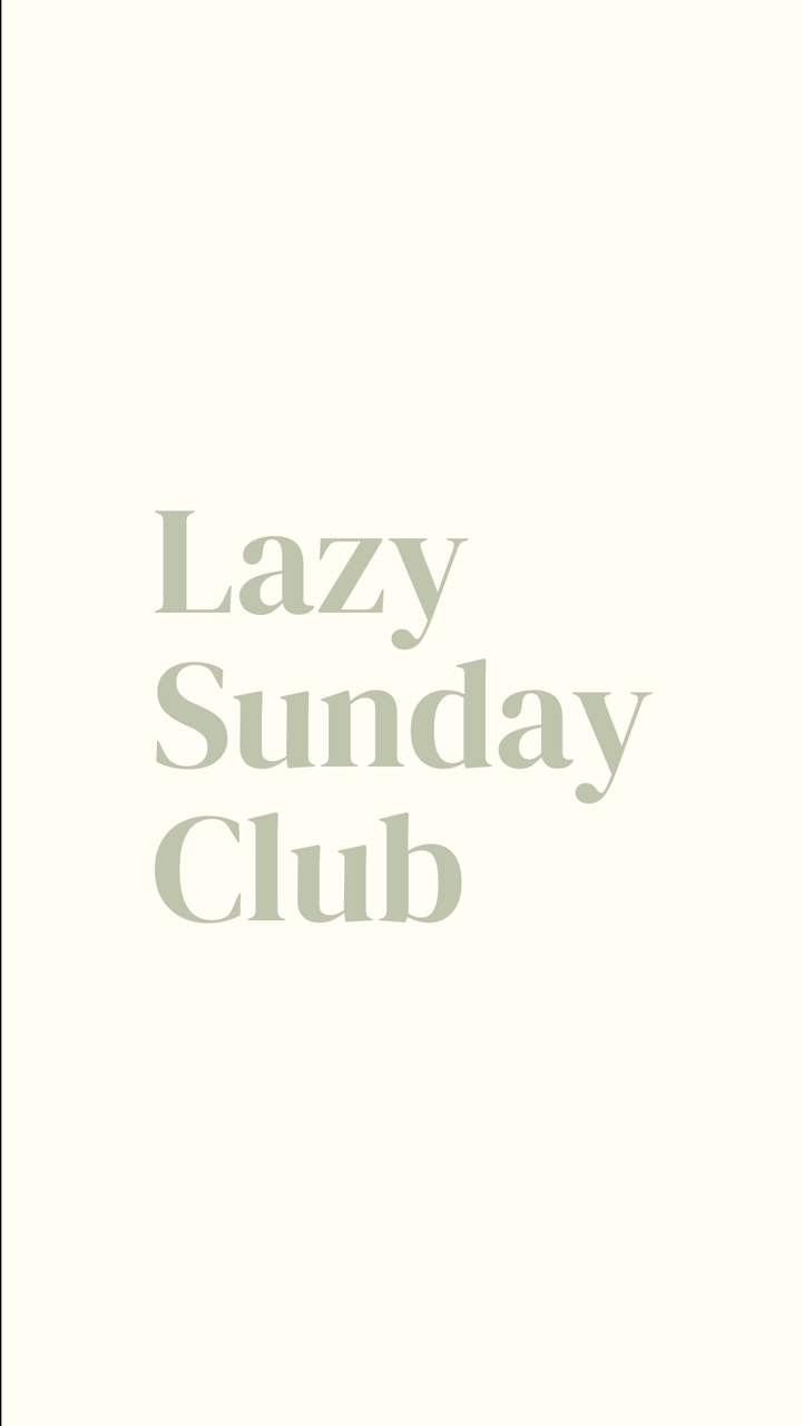 Lazy Sunday Club