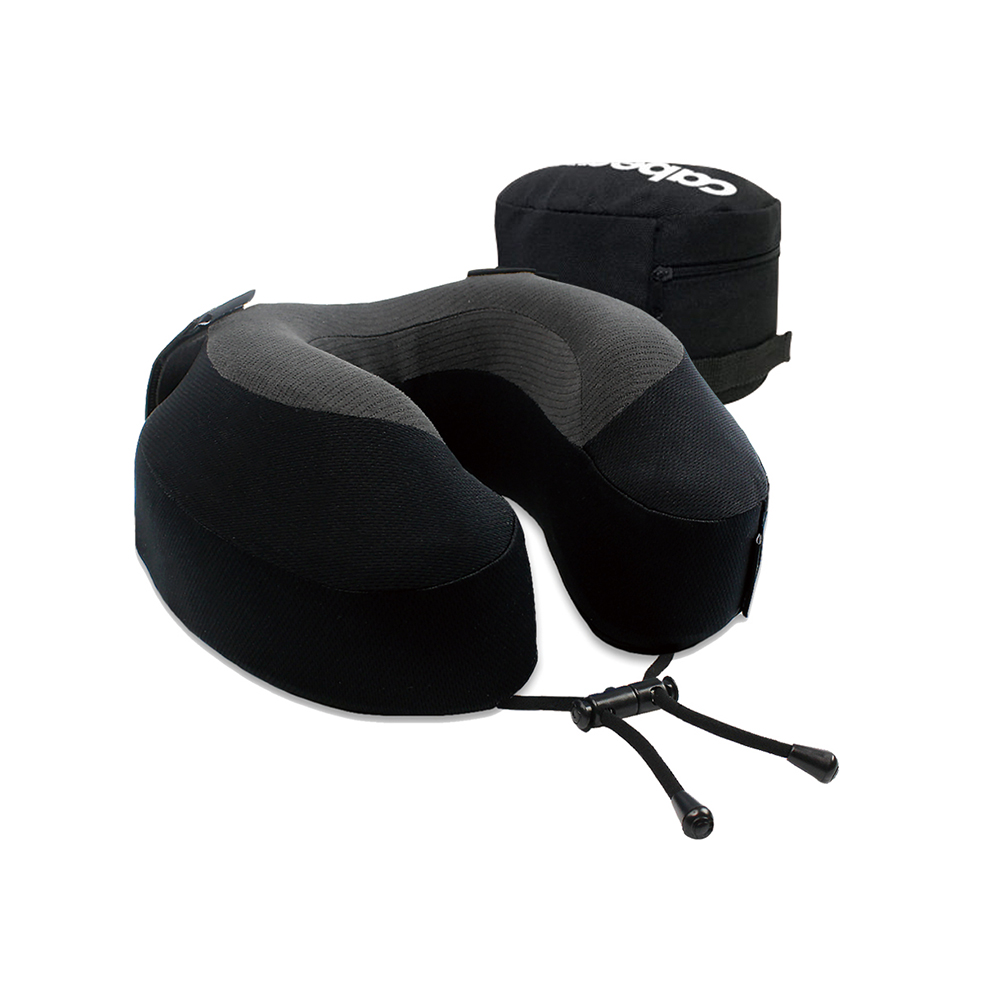 ■兩側加高設計，使用記憶泡棉材質■可調節繫帶，一枕多用■有效防止頭部向前或側面滑落■枕套高透氣性及快乾機能纖維特色■可拆除表布髒污方便清洗■附拉鍊式收納袋，可將頸枕壓縮至1/2尺寸※ 由於商品為記憶眠