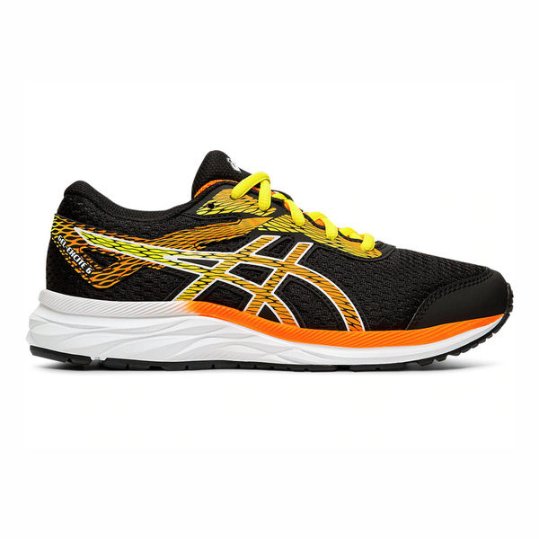 ASICS GEL-EXCITE 6 GS [1014A079-003] 大童 運動 休閒 跑步 保護 舒適 透氣 黑橘