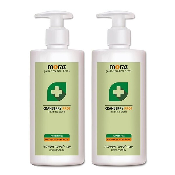 MMoraz茉娜姿 PROF 私密潔護升級二入組(蔓越莓私密潔護露(升級版) 250ml*2)【德芳保健藥妝】