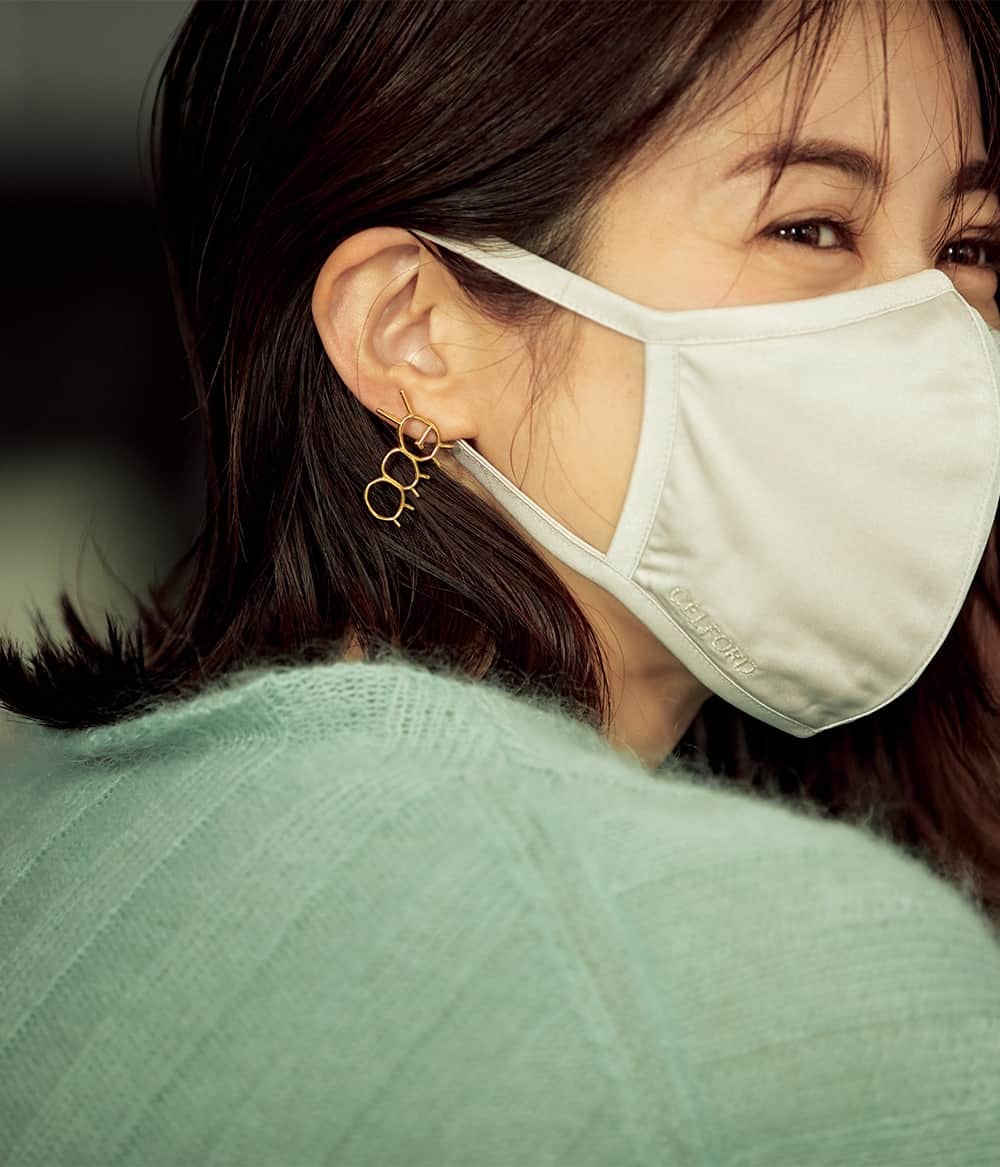 インパクト系アクセ なら 見慣れたマスク顔をオシャレに更新 Story