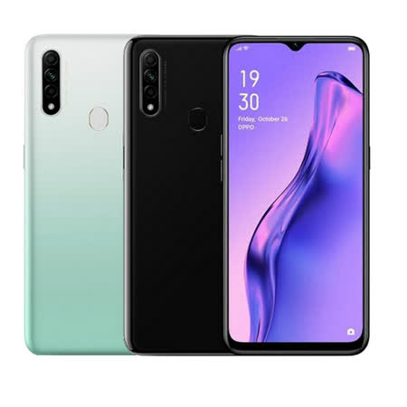 4G + 4G 雙卡雙待 Android 9.0 Pie 作業系統、ColorOS 6.1 操作介面 6.5 吋 1,600 x 720pixels 解析度 IPS 觸控螢幕 MediaTek Hel