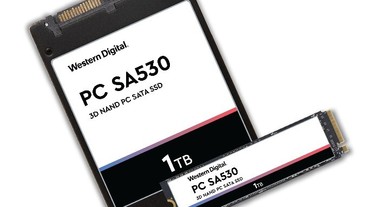 Western Digital 推出 PC SA530 SATA SSD，配備 96 層 3D NAND 補足藍標留下的空缺