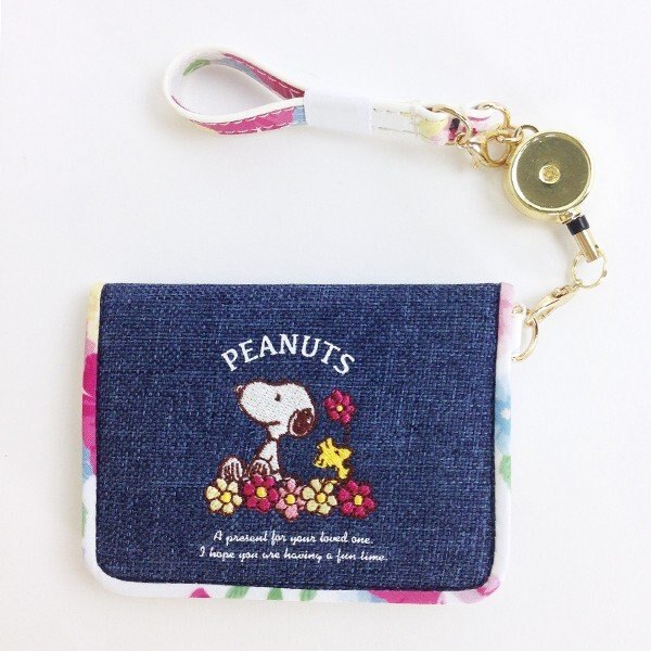 X射線【C419106】史努比 Snoopy 摺疊票卡夾，證件套/行李吊牌/票夾/多功能夾/悠游卡/識別證