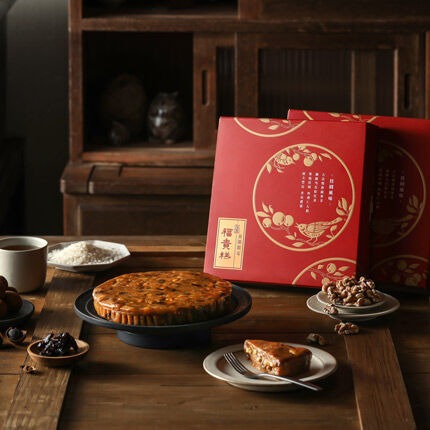 富貴跟著來【吉品養生】早鳥優惠 - 桂圓福貴糕 1 / 2 / 3 / 6入組 (附提袋/預購中約5個工作日出貨) 過年 CNY 限定 春節禮盒 伴手禮 走春 家人 好友 dec