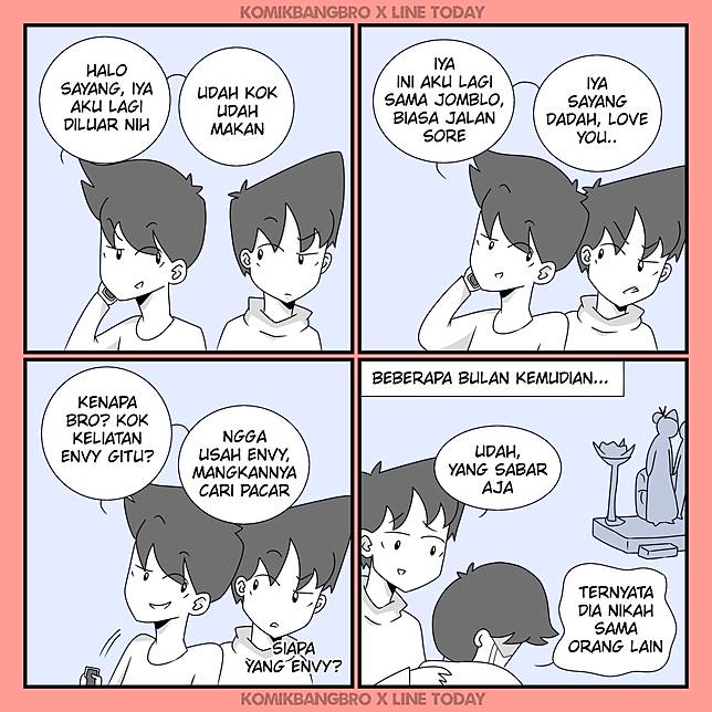 Kata Gaul Envy Kata Asing Jadi Bahasa Gaul Komikbangbro Line Today